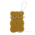 2014 new magic bear shaped bath cleaning sponge